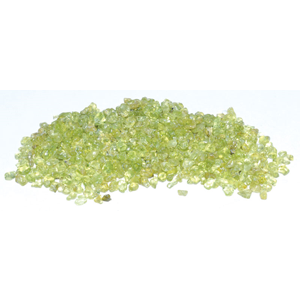 Peridot tumbled chips 2-4 mm, 1 lb - Wiccan Place