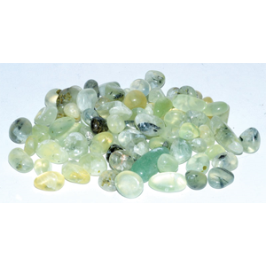 Prehnite, Green tumbled chips 6-8 mm, 1 lb - Wiccan Place