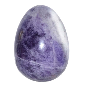 Amethyst, Cheveron egg 2" - Wiccan Place