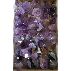 Flat of Amethyst Points - Wiccan Place