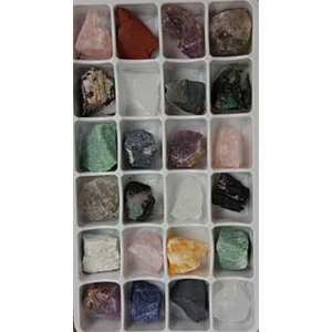 Flat of Mixed windowed stones - Wiccan Place