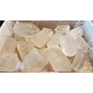 Flat of Rough Clear Quartz Points - Wiccan Place