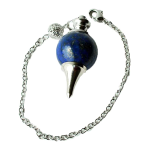 Lapis Lazuli ball pendulum - Wiccan Place