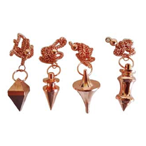 Copper Plated Brass pendulum - Wiccan Place