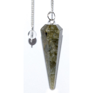 Labradorite 6-sided pendulum - Wiccan Place