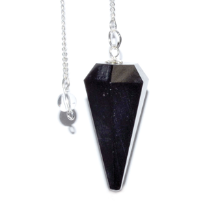 Black Tourmaline 6-sided pendulum - Wiccan Place
