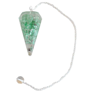 Apatite Orgone pendulum - Wiccan Place