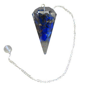 Lapis Lasuli Orgone pendulum - Wiccan Place