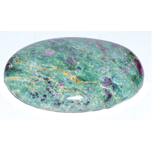 Ruby Zoisite palm stone - Wiccan Place