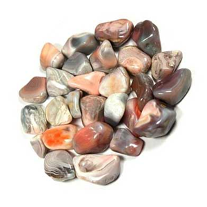 Agate, Botswana tumbled stones 1 lb - Wiccan Place