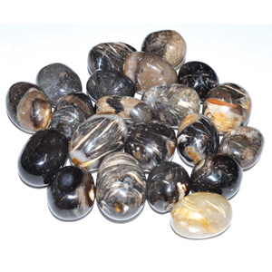 Agate, Feather tumbled stones 1 lb - Wiccan Place