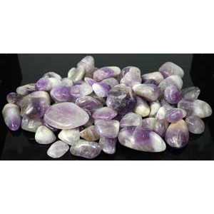 Amethyst tumbled stones 1 lb - Wiccan Place