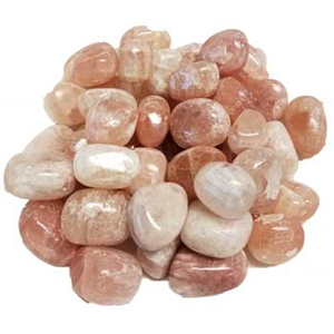 Red Calcite tumbled stones 1 lb - Wiccan Place