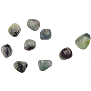 Rainbow Fluorite tumbled stones 1 lb - Wiccan Place
