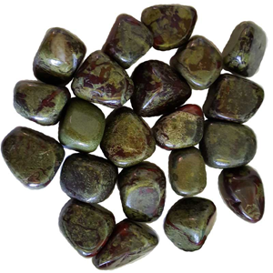 Jasper, Dragon Blood tumbled stones 1 lb - Wiccan Place