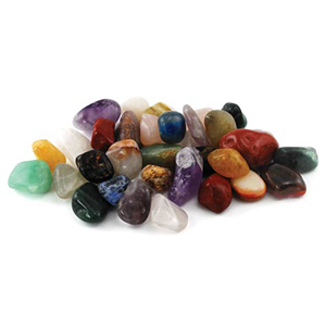 Mixed tumbled stones 1 lb - Wiccan Place