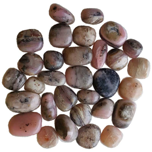 Opal, Pink tumbled stones 1 lb - Wiccan Place