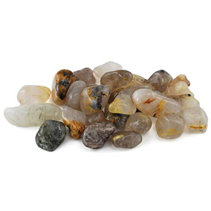 Rutile tumbled stones 1 lb - Wiccan Place