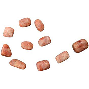 Natural Sunstone tumbled stones 1 lb - Wiccan Place