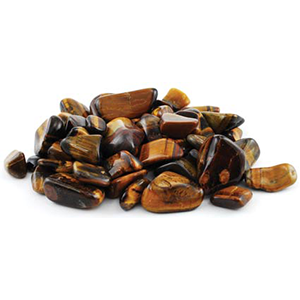 Yellow Tiger Eye tumbled stones 1 lb - Wiccan Place