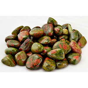 Unakite tumbled stones 1 lb - Wiccan Place