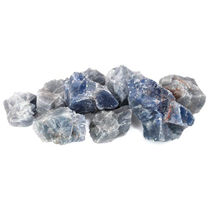 Blue Calcite untumbled stones 1 lb - Wiccan Place