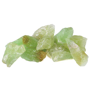 Green Calcite untumbled stones 1 lb - Wiccan Place
