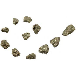 Pyrite untumbled stones 1 lb - Wiccan Place