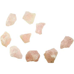 Rose Quartz untumbled stones 1 lb - Wiccan Place