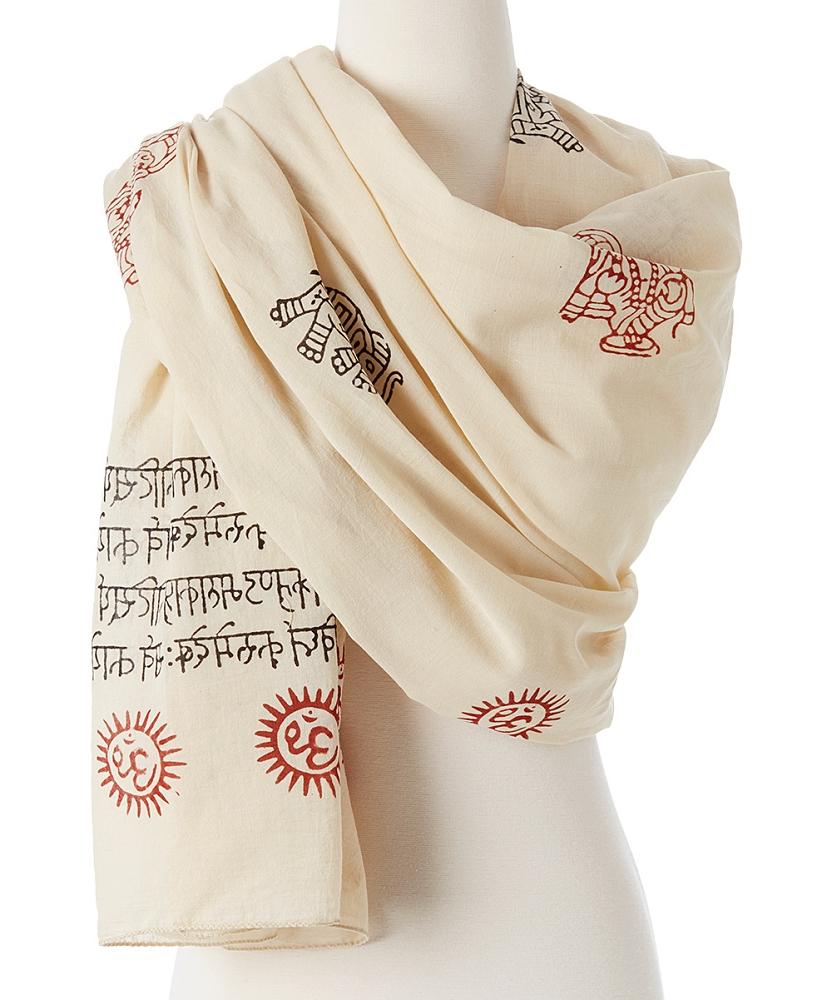 Ganesh Mantra Prayer Shawl