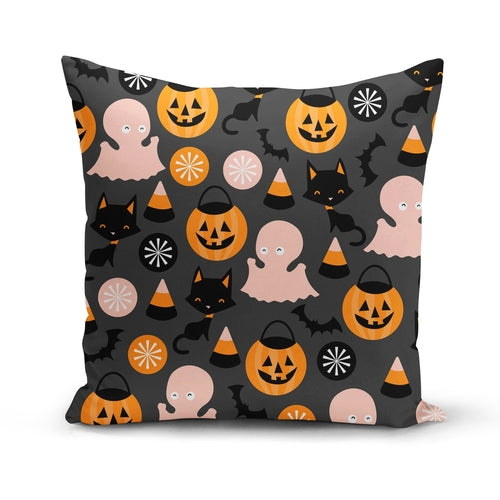 Ghost Cat Pillow Cover