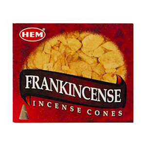Frankincense HEM Incense Cones 10 pack - Wiccan Place