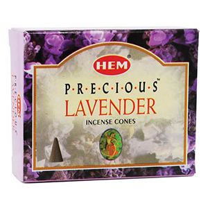 Lavender HEM Incense Cones 10 pack - Wiccan Place