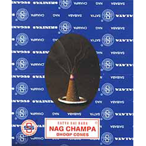 Nag Champa Incense Cones 12 pack - Wiccan Place