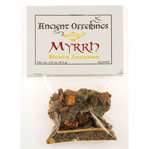 Myrrh granular incense 1/3 oz - Wiccan Place