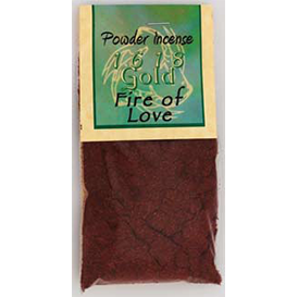 Fire of Love powder incense - Wiccan Place