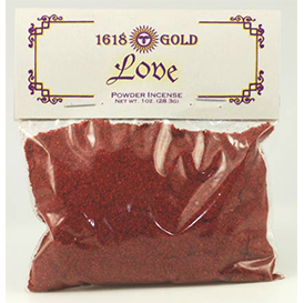 Love powder incense - Wiccan Place
