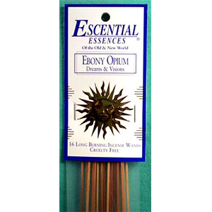 Ebony Opium Stick Incense 16 pack - Wiccan Place