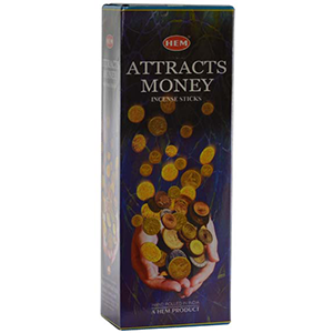 Attracts Money HEM Stick Incense 20 pack - Wiccan Place
