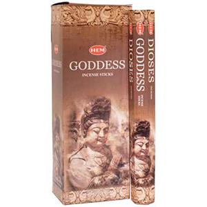 Goddess HEM Stick Incense 20 pack - Wiccan Place