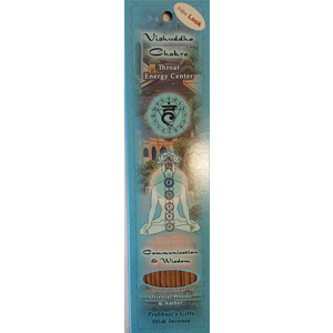 Vishuddha ( Throat Chakra ) incense stick 10 pack - Wiccan Place