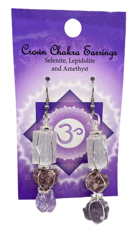 Crown Chakra Earrings