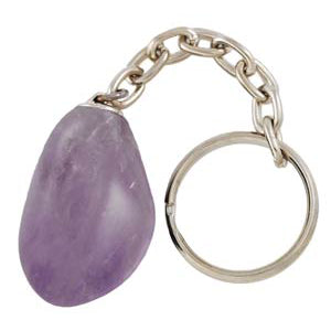 Amethyst Keychain - Wiccan Place