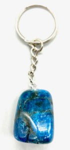 Blue Apatite Keychain