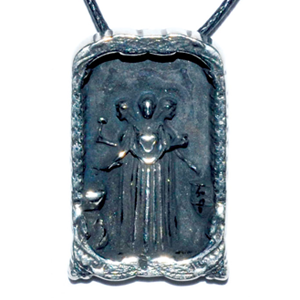 Saint Brigid pewter necklace - Wiccan Place