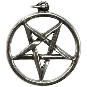 Pentagram Inverted Necklace - Wiccan Place