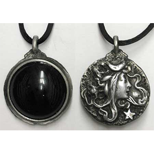 Goddess Scrying Amulet Pendant - Wiccan Place