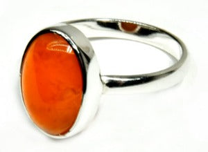 Carnelian Ring size 6 - Rings