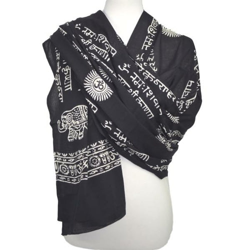 OMSutra Karma Mantra Yoga Prayer Shawl