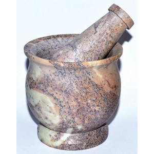 Soapstone 3" x 3" Mortar & Pestle - Wiccan Place